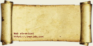 Tijana Žujović vizit kartica